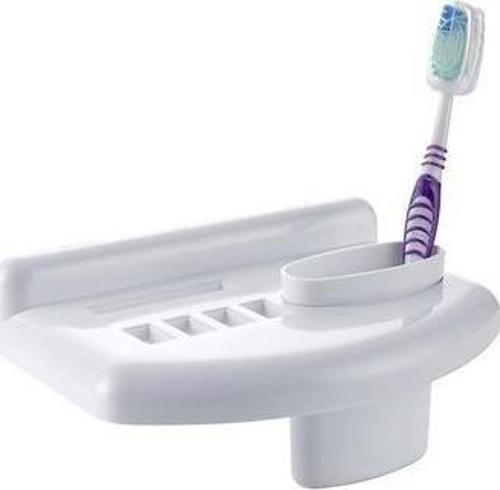 Banyo Dekoru için Lavabo Üstü Dekoratif Diş Macunu Fırçası Tutacağı Kabı