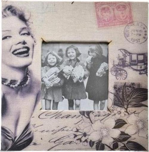 Büro Ev Dekoru için Marilyn Monroe Model Ahşap Fotoğraf Çerçevesi