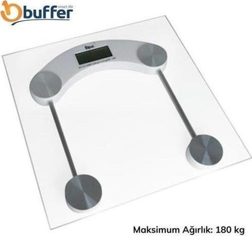 Büro Ev Ofis için Darbelere Dayanıklı Hassas Dijital Kare Cama Baskül