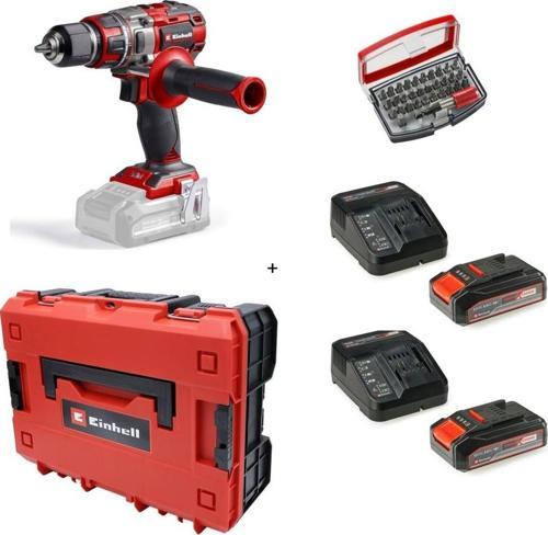 Tp-Cd 18/80 Li Bl Solo Darbesiz Matkap Vidalama + 2 x 2.5 Ah Starter Kit Akü (Çanta ve Bits Uç Dahil)