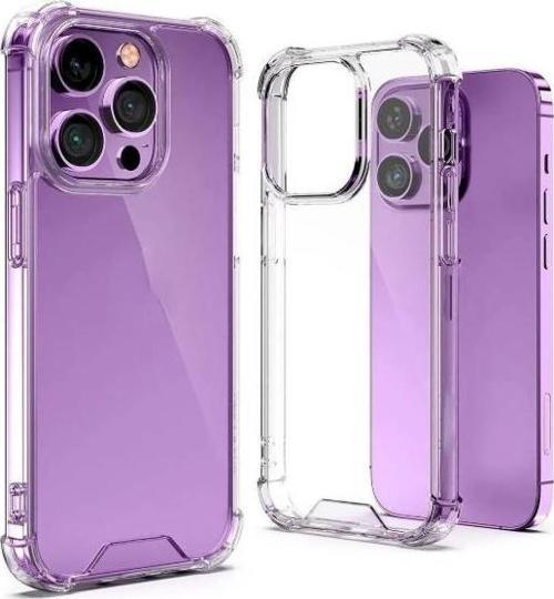 iPhone 15 Pro Uyumlu Darbe Önleyici Sararmaya Dayanıklı Airbag Korumalı Ultra Slim TPU Şeffaf Silikon Kılıf