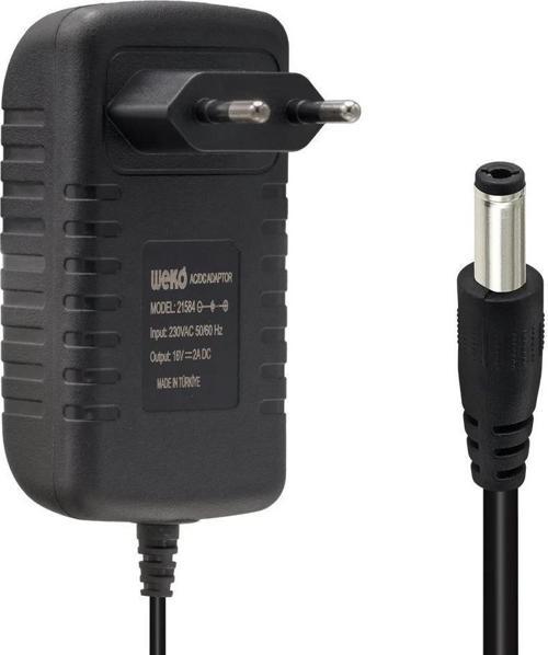 16 Volt - 2 Amper 5.5*2.5 Uçlu Yerli Üretim Power Jacklı Santral Adaptörü