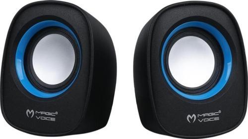 Magicvoice D-05A Mini 5 Watt Aux 2.0 Multimedia 1+1 USB Speaker - Hoparlör