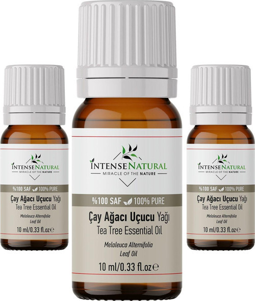Çay Ağacı Uçucu Yağı 10 Ml X 3 %100 Saf Ve Doğal Tea Tree Essential Oil