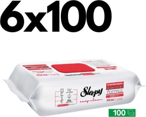 Easy Clean Kiraz Çiçeği Yüzey Temizlik Havlusu - 100 Yaprak 6 Adet