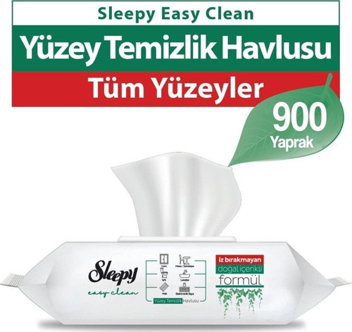 Easy Clean Yüzey Temizlik Havlusu 100' Lü 9 Paket