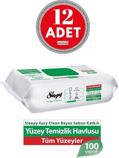 Easy Clean Yüzey Temizlik Havlusu 100' Lü X 12 Adet