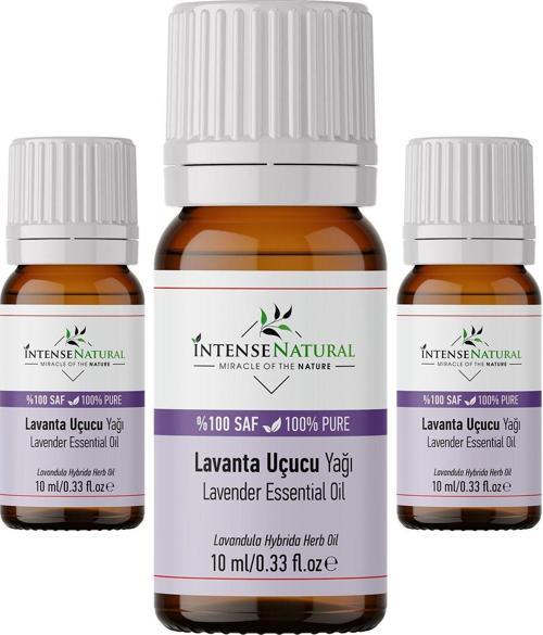 Lavanta Uçucu Yağı 10 Ml X 3 %100 Saf Ve Doğal Lavandin Lavender Essential Oil