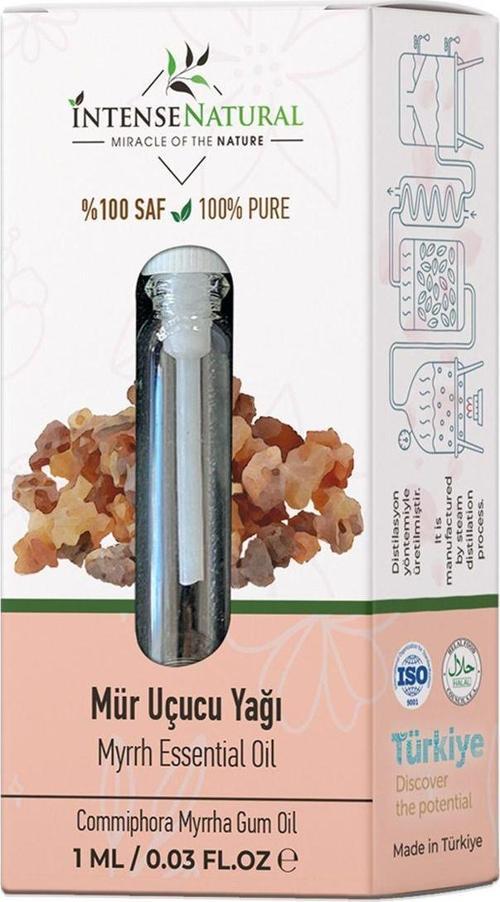Mür Uçucu Yağı 1 Ml %100 Saf Ve Doğal Myrrh Essential Oil