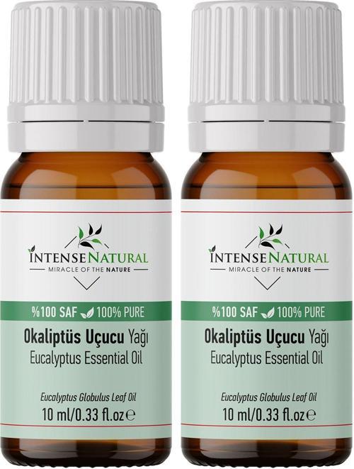 Okaliptüs Uçucu Yağı 10 Ml X 2 %100 Saf Ve Doğal Eucalyptus Essential Oil