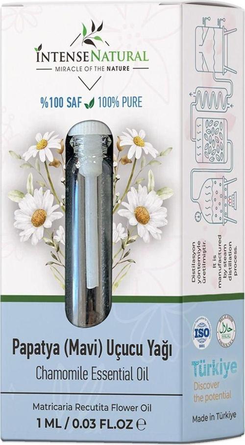 Papatya (Mavi) Uçucu Yağı 1 Ml %100 Saf Ve Doğal Chamomile Essential Oil