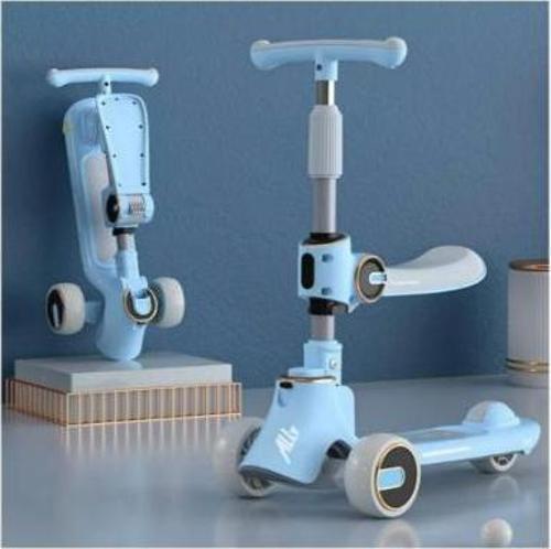 Ally Ayarlanabilir Yükseklik 3 Tekerlekli Çocuk Scooterı Katlanabilir Kaykay
