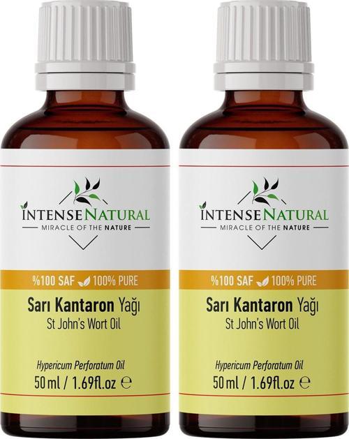 Sarı Kantaron Yağı 50 Ml X 2 %100 Saf Ve Doğal Kırmızı St John'S Wort Oil