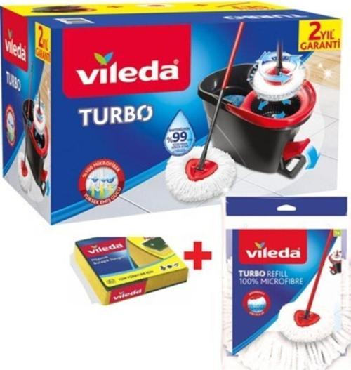Turbo Pedallı Temizlik Seti