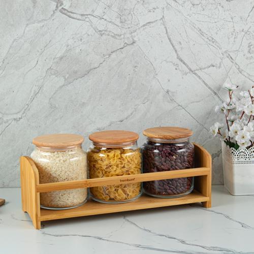 Bench Plus 4 Parça Standlı Baharat Takımı 1080 ml