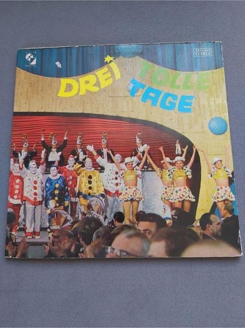 2 LP Vinyl - Drei tolle Tage - Karneval - Moosacher Krekel Humoria Kotterer Elite Special EDT 506 LP