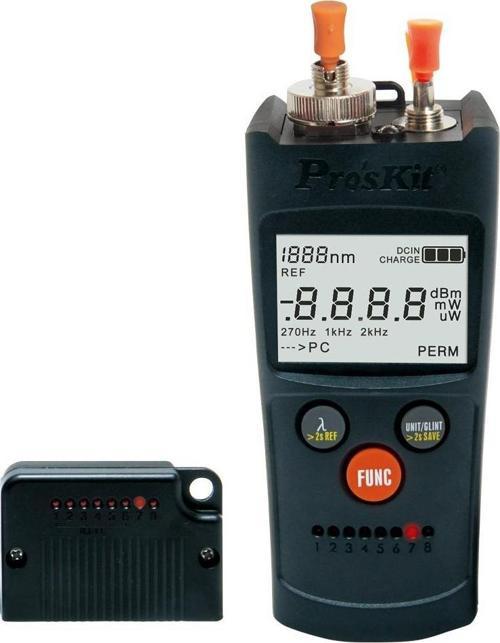 Luxury ,4in1 Fiber Optik Güç Ölçer Multimetre Proskit MT 7602