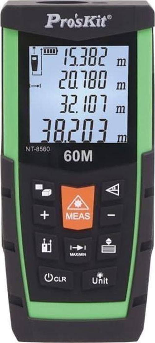 Luxury,  60 metre Lazer Mesafe Ölçer, Lazer Metre Proskit NT-8560