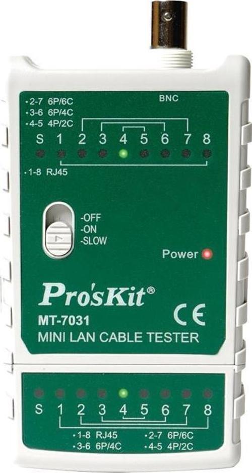 Luxury,  RJ45, RJ11, BNC Test Aleti  Proskit MT-7031