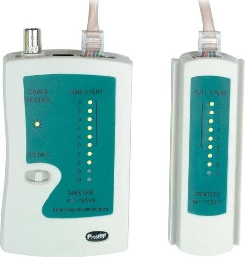 Luxury,  RJ45/RJ11/RJ12/BNC Test Aleti Proskit MT-7015N