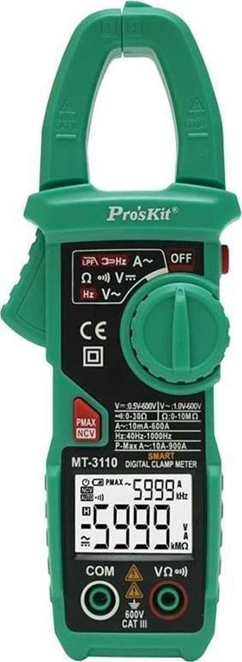 Luxury, 3 5/6 Akıllı Dijital Pens Multimetre Proskit MT 3110
