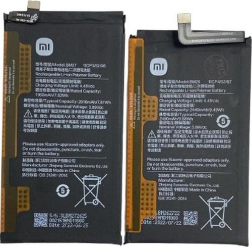 Xiaomi Mi Mix Fold 2 Pil Batarya Takım 2 Ad Bm26-bm27 2li Set