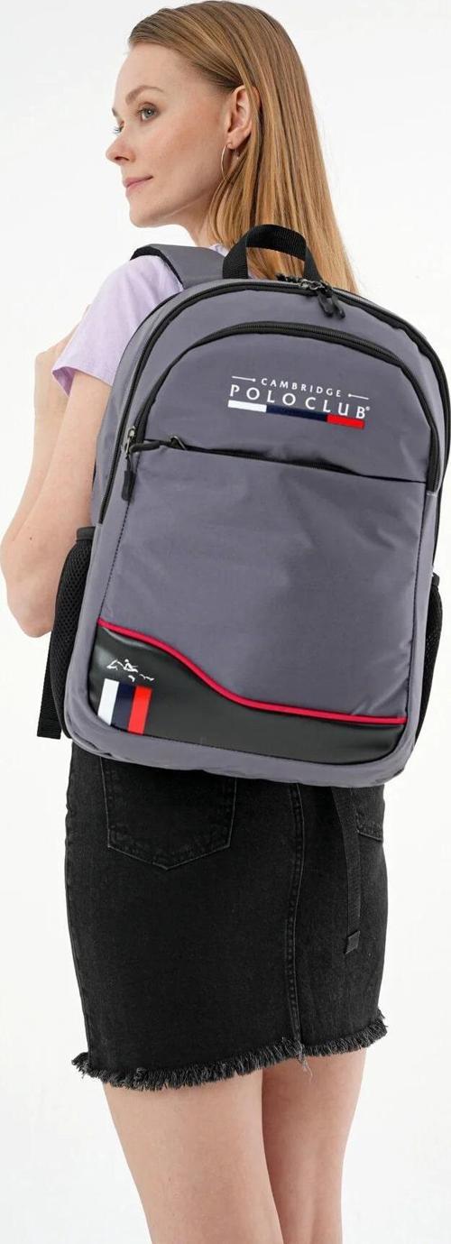 Unisex Şık Çok Gözlü Sırt Çantası - plcan2154