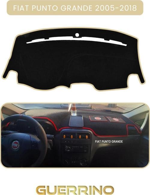 FIAT Punto grande 2005-2018 Modellerine UygunTORPİDO KORUMA HALISI BEJ KENAR