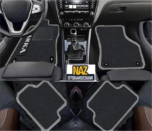 FORD ECOSPORT 2016 + Siyah Halı Gri Kenar Petek Topuk