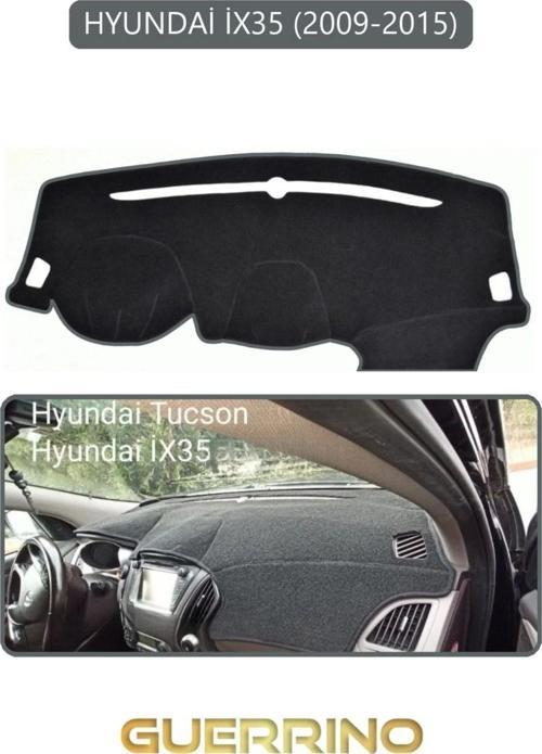 HYUNDAİ İX35 2009-2015TORPİDO KORUMA HALISI GRİ KENAR