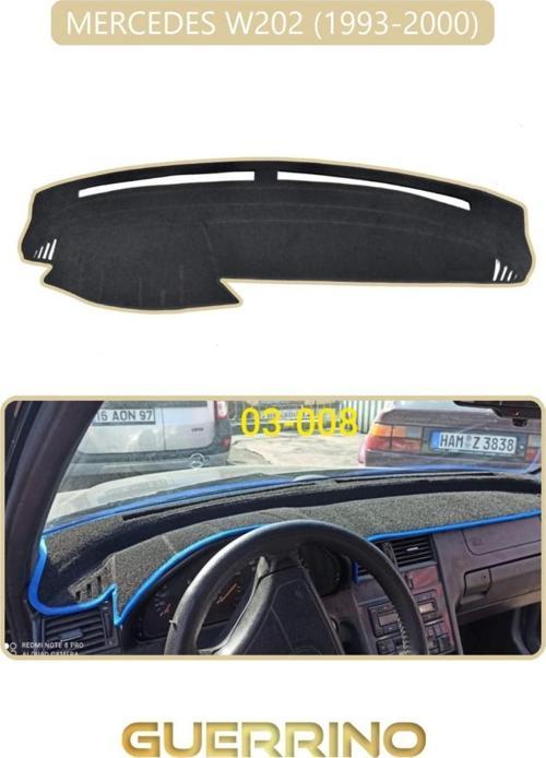 MERCEDES W202 1993-2000TORPİDO KORUMA HALISI BEJ KENAR