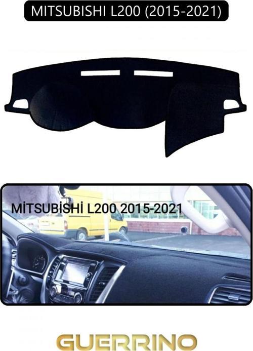 MITSUBISHI L200 2015-2021TORPİDO KORUMA HALISI SİYAH KENAR