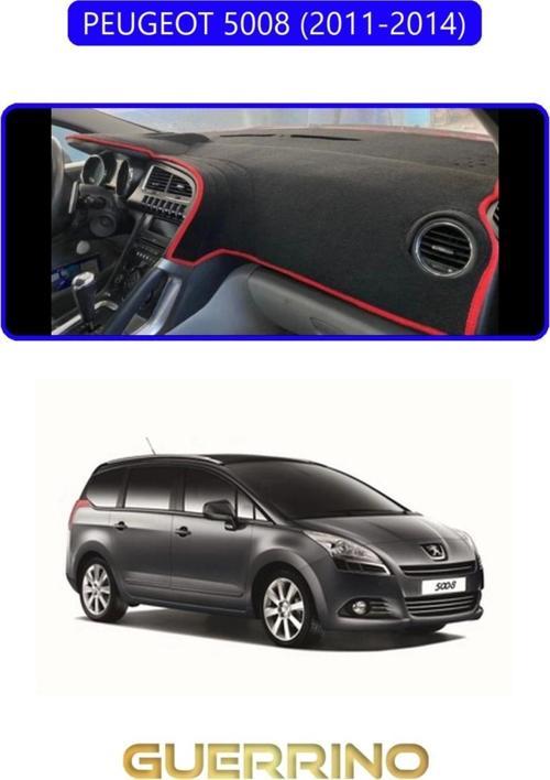 PEUGEOT 5008 (2011-2014)TORPİDO KORUMA HALISI MAVİ KENAR