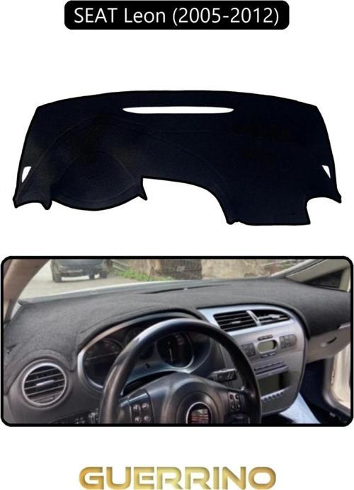 SEAT Leon (2005-2012)TORPİDO KORUMA HALISI SİYAH KENAR
