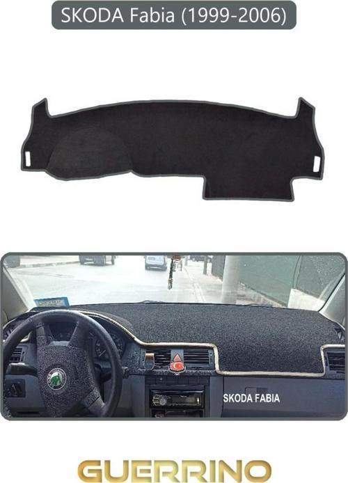 SKODA Fabia (1999-2006)TORPİDO KORUMA HALISI GRİ KENAR
