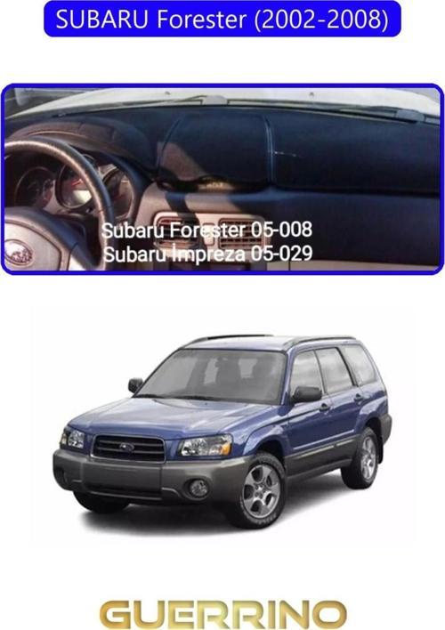 SUBARU Forester (2002-2008)TORPİDO KORUMA HALISI MAVİ KENAR