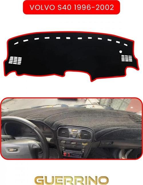 VOLVO S40 (1996-2002)TORPİDO KORUMA HALISI KIRMIZI KENAR