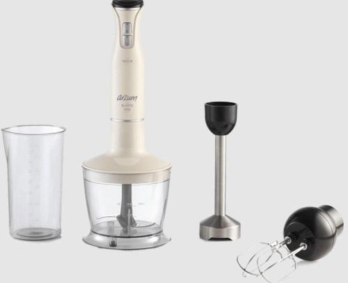 Mutfak Robotu Seti Çok Amaçlı Blender Set Krem