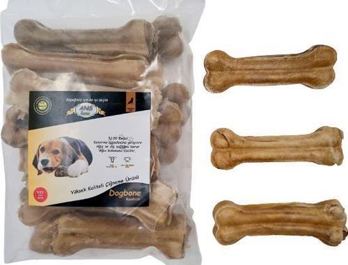 12 Cm Naturel Pres Kemik 15 Li Torba Çiğneme Kemiği