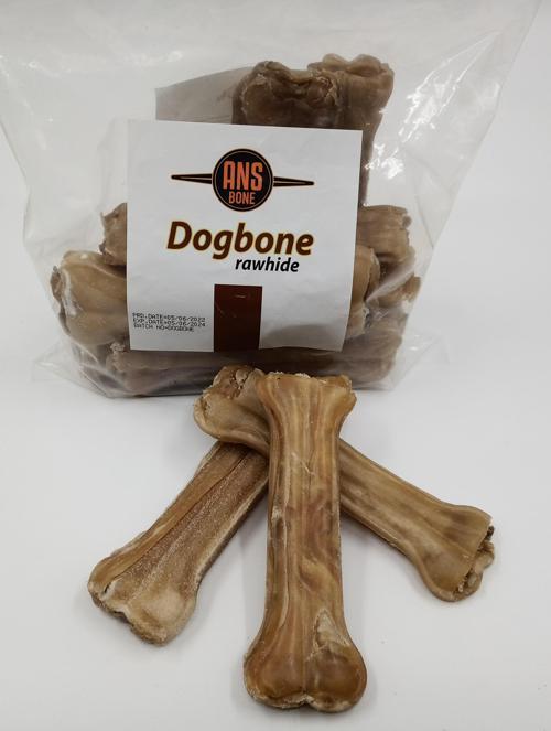 15 Cm Naturel Pres Kemik 10'lu Torba Çiğneme Kemiği