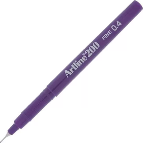 EK-200N FİNELİNER KEÇE UÇLU KALEM 0.4mm MOR