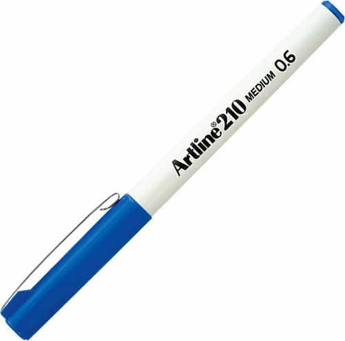 EK-210N KEÇE UÇLU KALEM 0.6mm AÇIK MAVİ