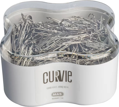1348 CURVİE NİKELLİ ATAŞ NO:4 400 ADET