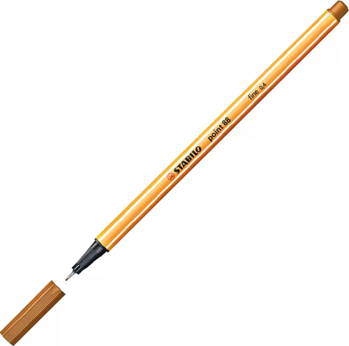 88 POİNT FİNELİNER KEÇE UÇLU KALEM 0.4mm 89 HAKİ
