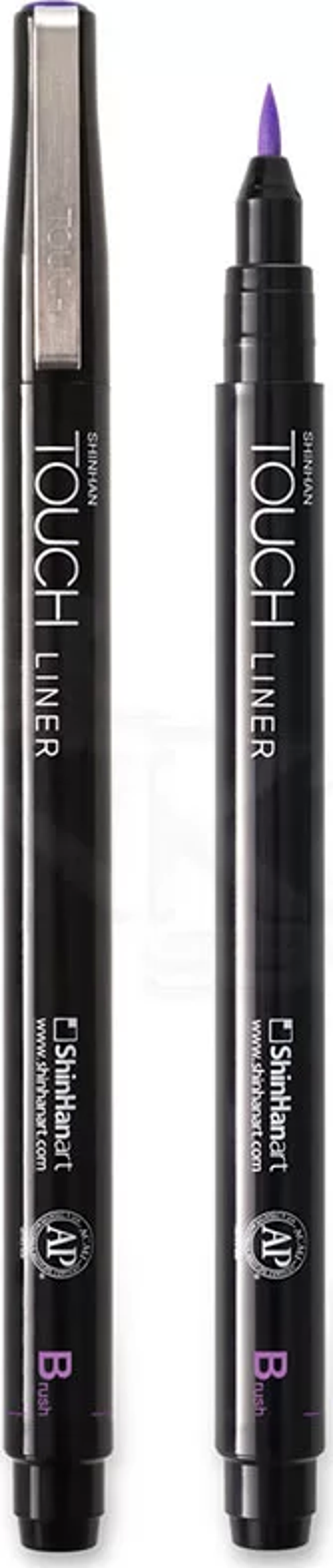 Liner Brush Purple Fırça Uçlu Kalem B