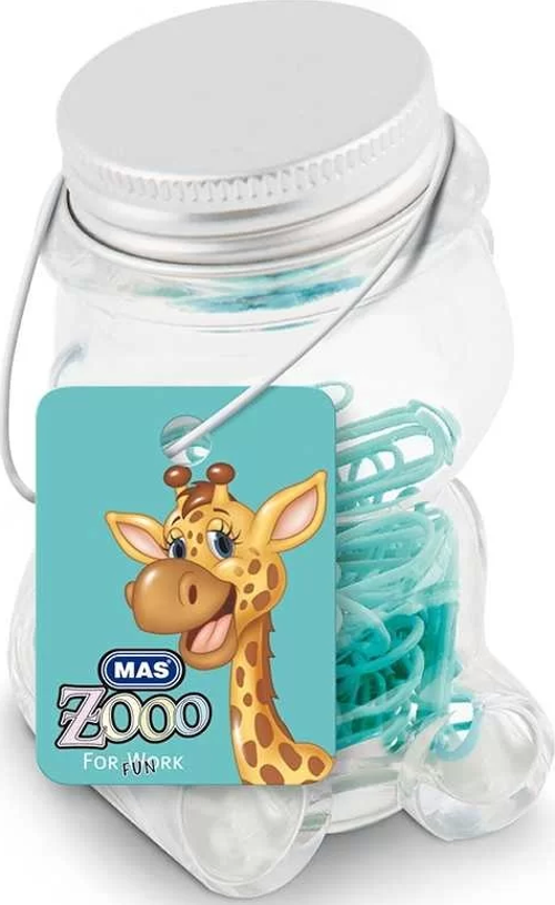 618 ZOO ATAŞ NO:2 TURKUAZ CAM KAVANOZ