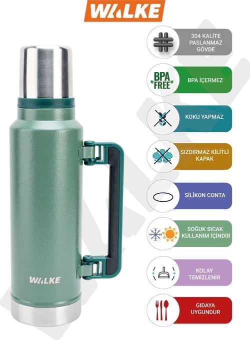 Luxury Vakumlu Çelik Termos 1.2 Litre