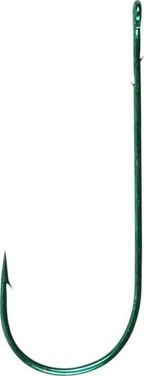 Hyper Bass Worm Hook Green  No:2 4 Pcs İğne