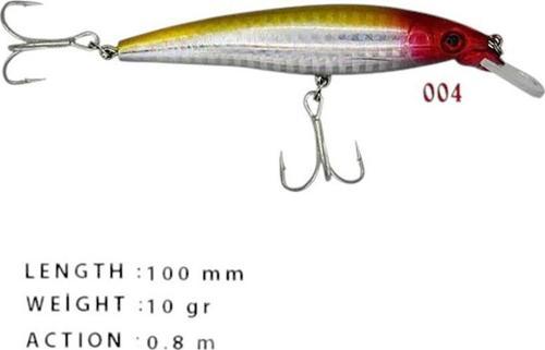 YCS004 CL:004 100mm 10gr 0.8m Sahte Balık
