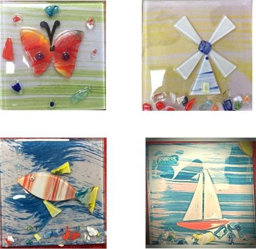 Dekoratif Cam Gider Kapağı